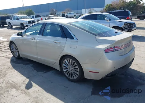 2014 Lincoln Mkz из США, поврежденный, VIN 3LN6L2J93ER826953